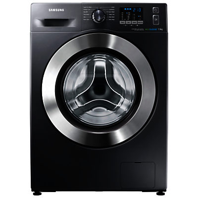 Samsung WF70F5E2W4X ecobubble™ Freestanding Washing Machine, 7kg Load, A+++ Energy Rating, 1400rpm Spin, Graphite Samsung WF70F5E2W4X ecobubble™ Freestanding Washing Machine, 7kg Load, A+++ Energy Rating, 1400rpm Spin, Graphite